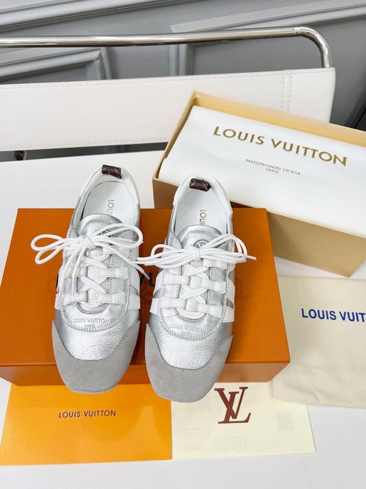 Louis Vuitton "Sneakerina" Sneakers Metallic
